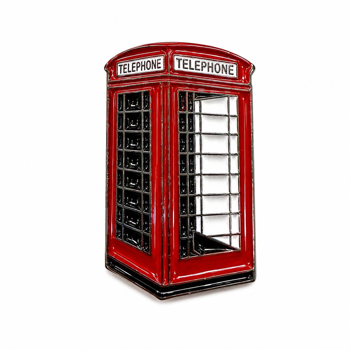 London Phone Booth - Metal Phone Charm Sticker / Aesthetic Phone Accessories
