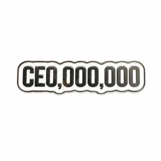 CEO,000,000 - Metal Phone Charm Sticker / Aesthetic Phone Accessories