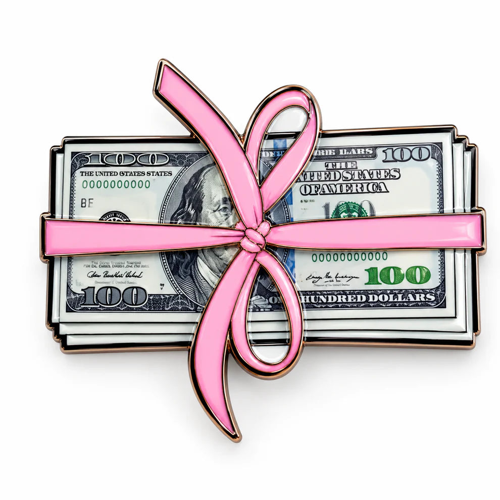 Money Gift Bundle - Metal Phone Charm Sticker / Aesthetic Phone Accessories