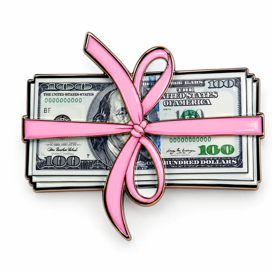 Money Gift Bundle - Metal Phone Charm Sticker / Aesthetic Phone Accessories