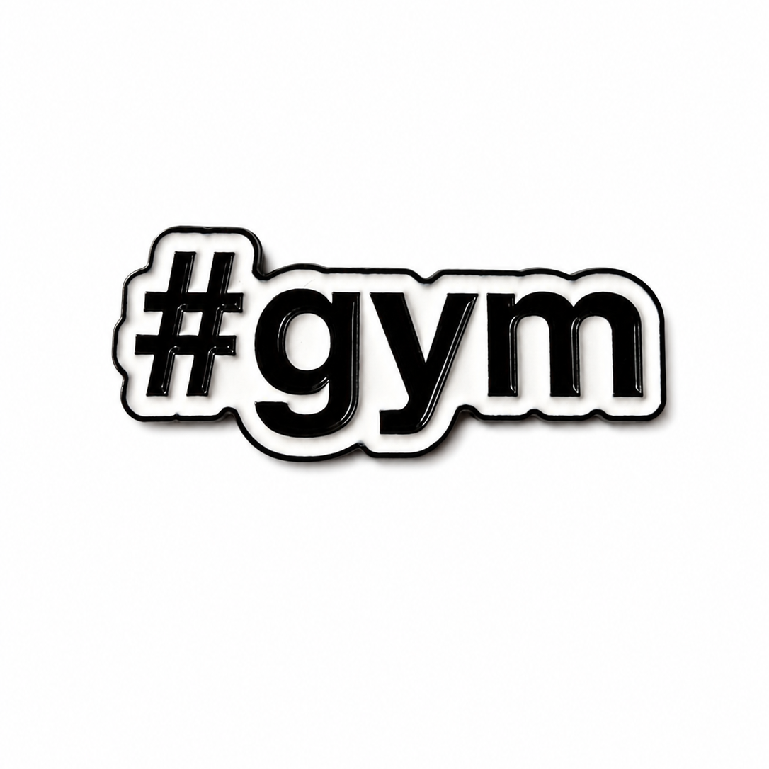 #GYM - Metal Phone Charm Sticker / Aesthetic Phone Accessories