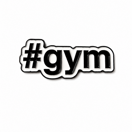 #GYM - Metal Phone Charm Sticker / Aesthetic Phone Accessories