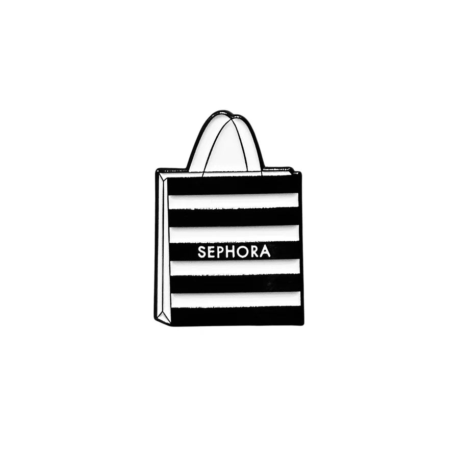 Sephora Bag –Metal Phone Charm Sticker / Aesthetic Phone Accessories